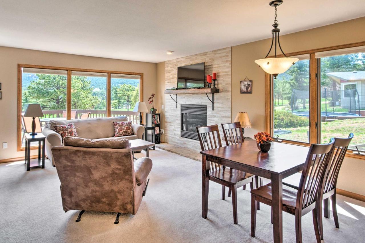 4 Mi To Rmnp Mtn-View Home With Golf Course! Estes Park Eksteriør bilde